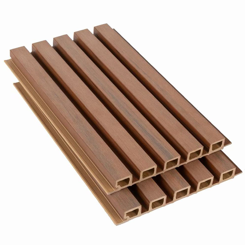 190mm Latitudo, 20mm Crassitudo Wood-Plastic Composita Nova Materialis PVC/ASA Co-extrusa Grille
