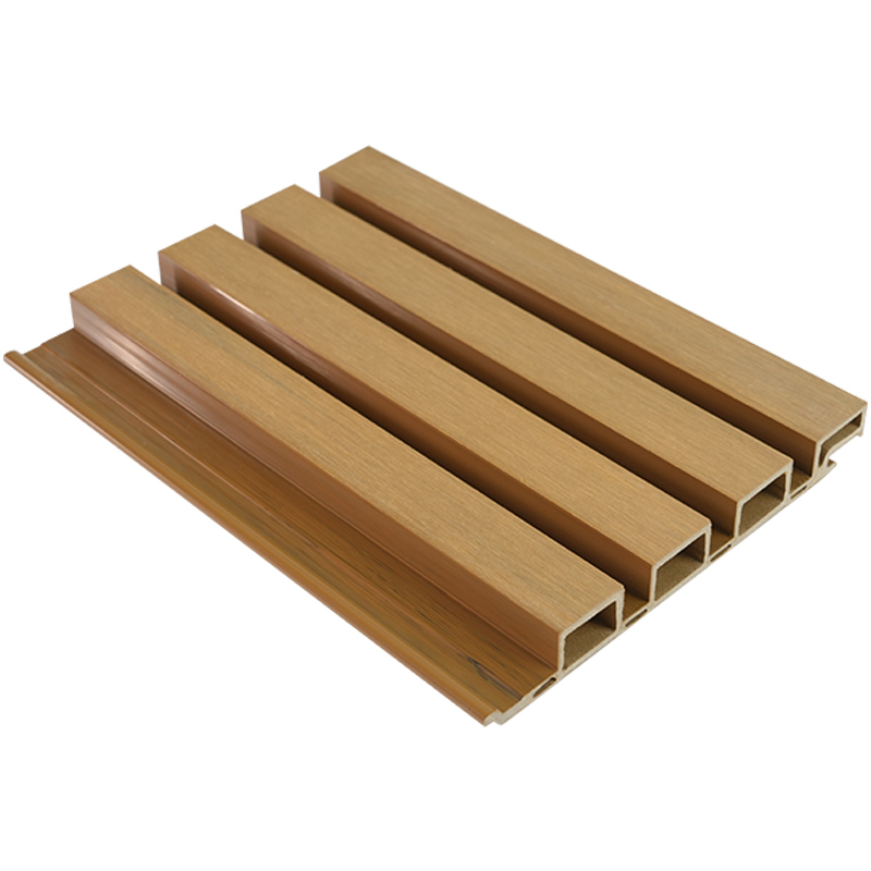 219mm Latitudo, 25mm Crassitudo PVC/ASA Wall Wood-Plastic Compositum Decorative Grille