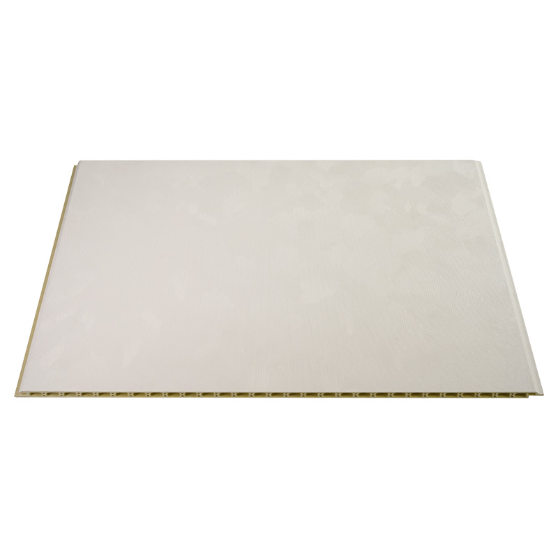 600mm Latitudo 9mm Crassitudo Bamboo Charcoal PVC Wall Panel Wall Cladding