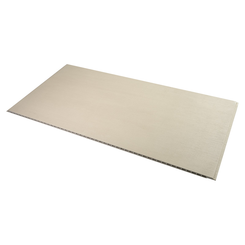 600mm Latitudo 9mm Crassitudo Rigid PVC Integrated Wall Panel Impact-Repugnans pro Domo Velox Installation